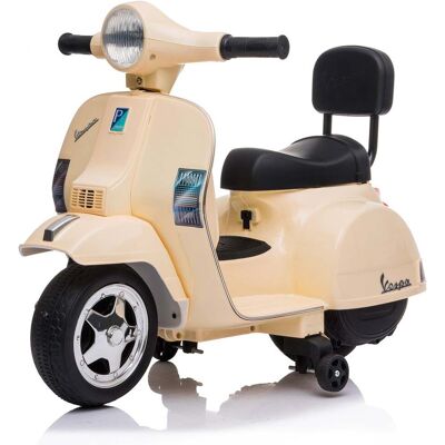 vespa Piaggio Mini PX150 Elettrica 6V per Bambini Crema... vespa Piaggio Mini PX150 Elettrica 6V per Bambini Crema...