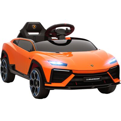 lamborghini Macchina Elettrica per Bambini 101.5x49x43 cm Licenza 12V con Luci LED Clacson e Telecomando Arancione... lamborghini Macchina Elettrica per Bambini 101.5x49x43 cm Licenza 12V con Luci LED Clacson e Telecomando Arancione...