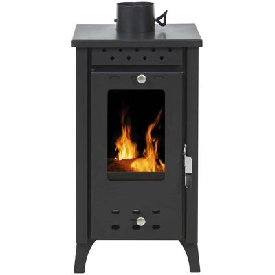 giordanoshop Stufa a Legna 33x38,5xh74 cm 7,7 Kw Matilde Nera... giordanoshop Stufa a Legna 33x38,5xh74 cm 7,7 Kw Matilde Nera...