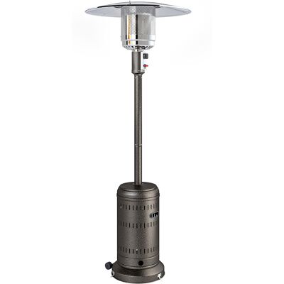 giordanoshop Stufa a Fungo a Gas Propano 82x82x223 cm Accensione Piezoelettrica e Spegnimento Automatico Marrone Scuro... giordanoshop Stufa a Fungo a Gas Propano 82x82x223 cm Accensione Piezoelettrica e Spegnimento Automatico Marrone Scuro...