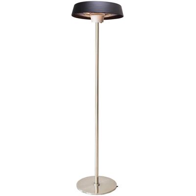 giordanoshop Stufa Elettrica ad Infrarossi Ø50 cm a Piantana 2000W per Esterni Nera... giordanoshop Stufa Elettrica ad Infrarossi Ø50 cm a Piantana 2000W per Esterni Nera...