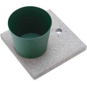 belfer Base con Vaschetta per Fontane con Ghiera Piccola 40x40x5 cm in Cemento 42/BSE/4 Verde... belfer Base con Vaschetta per Fontane con Ghiera Piccola 40x40x5 cm in Cemento 42/BSE/4 Verde...