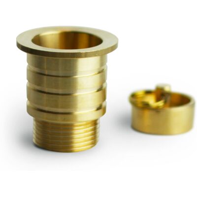 giordanoshop Piletta per Fontana da Giardino da 3/4" in Ottone Lucido con Tappo... giordanoshop Piletta per Fontana da Giardino da 3/4" in Ottone Lucido con Tappo...