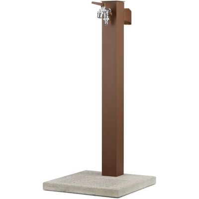 belfer Fontana da Giardino con Rubinetto Base e Portagomma 42/QRRB Ruggine... belfer Fontana da Giardino con Rubinetto Base e Portagomma 42/QRRB Ruggine...