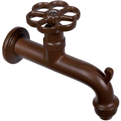 belfer Rubinetto Colorato per Fontana da Giardino in Ottone RUB/022 Ruggine... belfer Rubinetto Colorato per Fontana da Giardino in Ottone RUB/022 Ruggine...