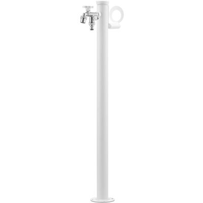 belfer Fontana da Giardino con Doppio Rubinetto 42/SRR Bianco... belfer Fontana da Giardino con Doppio Rubinetto 42/SRR Bianco...