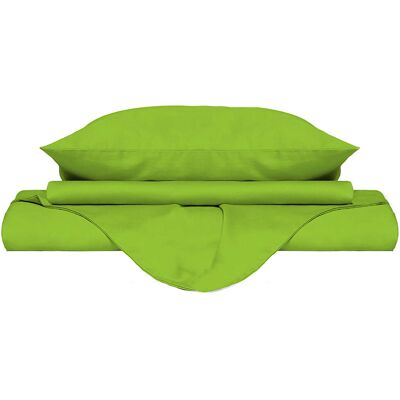 Set Parure Copripiumino Matrimoniale Verde Mela GiordanoShop Set Parure Copripiumino Matrimoniale Verde Mela GiordanoShop