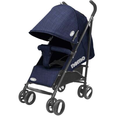 giordanoshop Passeggino Leggero per Bambini Pieghevole con Borsa Nemo Blu... giordanoshop Passeggino Leggero per Bambini Pieghevole con Borsa Nemo Blu...