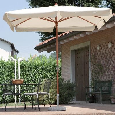 bauer Ombrellone da Giardino 2x3 m Palo Ø38 mm in Legno Island Ecrù... bauer Ombrellone da Giardino 2x3 m Palo Ø38 mm in Legno Island Ecrù...