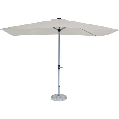 morel Ombrellone da Giardino 3x3 m Palo Ø48 mm in Metallo Bianco... morel Ombrellone da Giardino 3x3 m Palo Ø48 mm in Metallo Bianco...