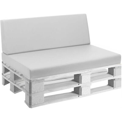 mariotti Cuscini per Pallet 120x80 cm Seduta e Schienale in Similpelle Reforma Bianco... mariotti Cuscini per Pallet 120x80 cm Seduta e Schienale in Similpelle Reforma Bianco...