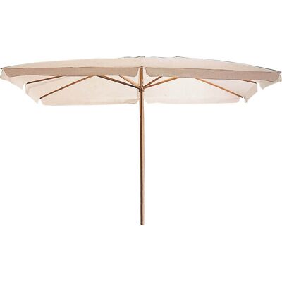 bauer Ombrellone da Giardino 3x3 m Palo Ø48 mm in Legno Bianco... bauer Ombrellone da Giardino 3x3 m Palo Ø48 mm in Legno Bianco...