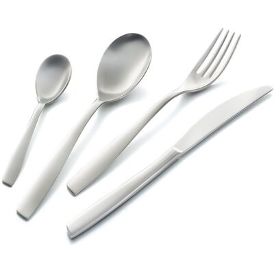eme Servizio Set di Posate 24 pezzi in Acciaio Inox Eleven Sabbiato... eme Servizio Set di Posate 24 pezzi in Acciaio Inox Eleven Sabbiato...