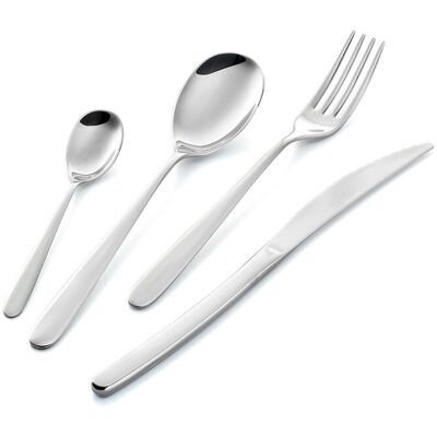 eme Servizio Set di Posate 24 pezzi in Acciaio Inox Griffe... eme Servizio Set di Posate 24 pezzi in Acciaio Inox Griffe...