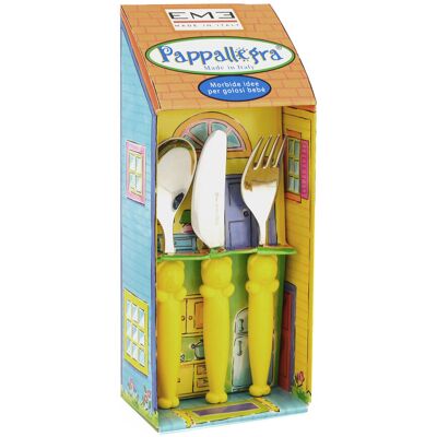 Eme - Pappallegra - Giallo - 18/10 acciaio inox - Set di posate Eme - Pappallegra - Giallo - 18/10 acciaio inox - Set di posate