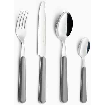 Eme - Brio 403 - Grigio - 24 pezzi - Set di posate Eme - Brio 403 - Grigio - 24 pezzi - Set di posate