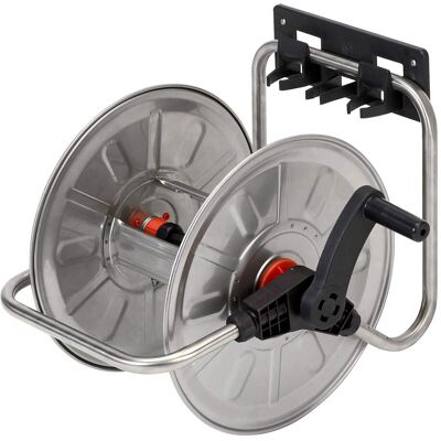 giordanoshop Avvolgitubo Manuale da Muro Portatile 50 mt Tubo Ø1/2” in Acciaio Inox Agrati... giordanoshop Avvolgitubo Manuale da Muro Portatile 50 mt Tubo Ø1/2” in Acciaio Inox Agrati...