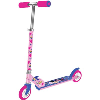 Disney Monopattino per Bambini a 2 Ruote Licenza Ruote Antiforatura con Cuscinetti a Sfera ABEC7 Peso Max 50 kg in Alluminio Rosa... Disney Monopattino per Bambini a 2 Ruote Licenza Ruote Antiforatura con Cuscinetti a Sfera ABEC7 Peso Max 50 kg in Alluminio Rosa...