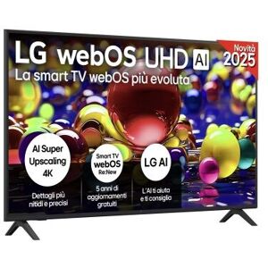 LG TV 55 pollici webOS UHD AI UA74 4K Smart TV 2025 - 55UA74006LB LG TV 55 pollici webOS UHD AI UA74 4K Smart TV 2025 - 55UA74006LB