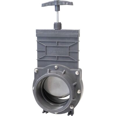 110 mm Osaga Saracinesca Valvola a Ghigliottina Scorrimento in PVC ad Incollare per Acquacultura Impianti di Filtraggio Laghetti Piscine Stagni Tubi 110 mm Osaga Saracinesca Valvola a Ghigliottina Scorrimento in PVC ad Incollare per Acquacultura Impianti di Filtraggio Laghetti Piscine Stagni Tubi