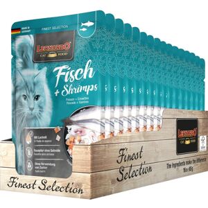 16 x 85 g Leonardo Finest Alimento Cibo Umido per Gatti Adulti Ricetta Senza Cereali e Zucchero con Aringhe Salmone Gamberetti e Olio di Salmone 16 x 85 g Leonardo Finest Alimento Cibo Umido per Gatti Adulti Ricetta Senza Cereali e Zucchero con Aringhe Salmone Gamberetti e Olio di Salmone