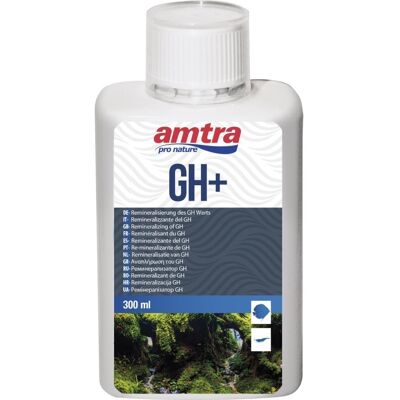 Amtra GH+ 300 ml Integratore Liquido di Sali per Acqua Osmotica per Acquari d'Acqua Dolce Amtra GH+ 300 ml Integratore Liquido di Sali per Acqua Osmotica per Acquari d'Acqua Dolce