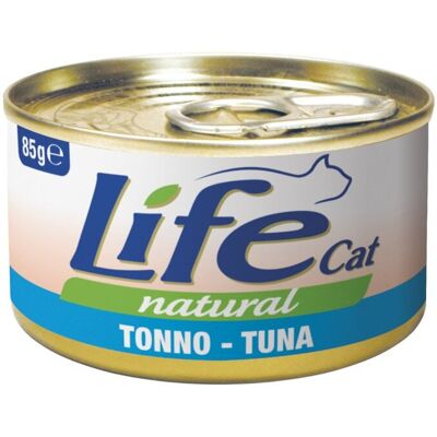 Alimento umido naturale per gatti LIFECAT - Scatola 85g Alimento umido naturale per gatti LIFECAT - Scatola 85g