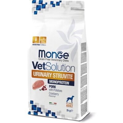 2 kg Monge VetSolution Secco Cane Urinary Struvite Alimento Dietetico Cibo Crocchette Croccantini per la Dissoluzione di Calcoli a Base di Struvite 2 kg Monge VetSolution Secco Cane Urinary Struvite Alimento Dietetico Cibo Crocchette Croccantini per la Dissoluzione di Calcoli a Base di Struvite