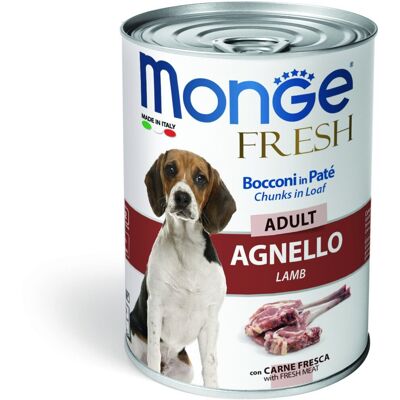 Cibo per cani di agnello Monge - Completo e Bilanciato - 400GR Cibo per cani di agnello Monge - Completo e Bilanciato - 400GR