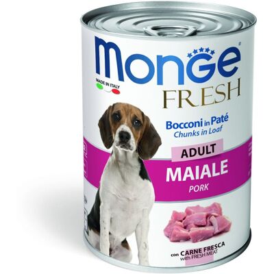 Marca Monge Modello - Cibo per Cani Adulti - Lattina 400g Marca Monge Modello - Cibo per Cani Adulti - Lattina 400g