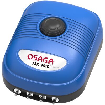 OSAGA MK9510 AERATORE COMPRESSORE ARIA OSSIGENATORE ACQUARIO DOLCE MARINO 10 L/M OSAGA MK9510 AERATORE COMPRESSORE ARIA OSSIGENATORE ACQUARIO DOLCE MARINO 10 L/M