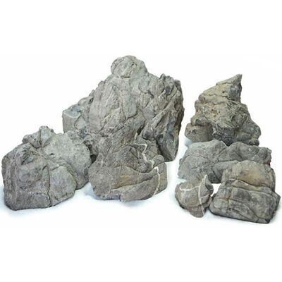 PRODAC 10 kg Rocce Pietre Lichene Naturali per Aquascaping Decorazione Acquario PRODAC 10 kg Rocce Pietre Lichene Naturali per Aquascaping Decorazione Acquario