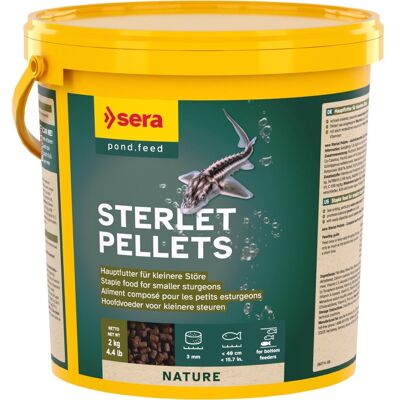 Sera Esturioni Granuli - Alimento per Pesci - 2 KG Sera Esturioni Granuli - Alimento per Pesci - 2 KG