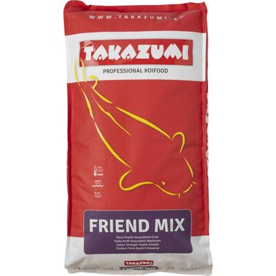 Takazumi Friend Mix 10 kg 6 mm Mangime per Carpe Koi e Pesci da Laghetto Takazumi Friend Mix 10 kg 6 mm Mangime per Carpe Koi e Pesci da Laghetto