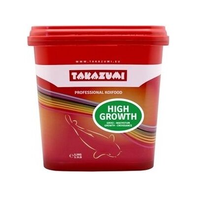 Takazumi High Growth 1 kg 4,5 mm Mangime Carpe Koi Galleggiante per Crescita Takazumi High Growth 1 kg 4,5 mm Mangime Carpe Koi Galleggiante per Crescita