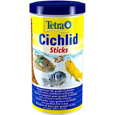 Cibo per Ciclidi Tetra - Bastoncini Galleggianti per Pesci di Grande Taglia Cibo per Ciclidi Tetra - Bastoncini Galleggianti per Pesci di Grande Taglia