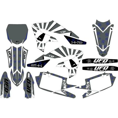 Ufo Adesivi Akaishi Yamaha Grey One Size Ufo Adesivi Akaishi Yamaha Grey One Size
