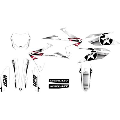 Ufo Adesivi General Suzuki White One Size Ufo Adesivi General Suzuki White One Size
