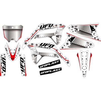 Ufo Adesivi Stardust Honda White One Size Ufo Adesivi Stardust Honda White One Size