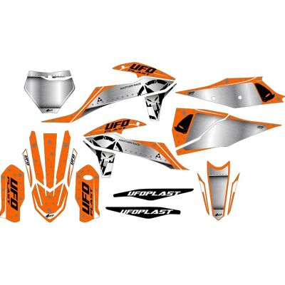 Ufo Adesivi Stardust Ktm Orange One Size Ufo Adesivi Stardust Ktm Orange One Size