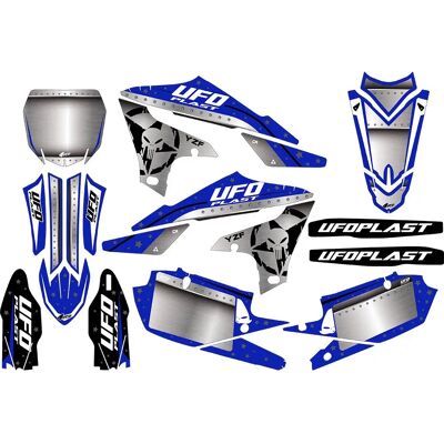 Ufo Adesivi Stardust Yamaha Blue One Size Ufo Adesivi Stardust Yamaha Blue One Size