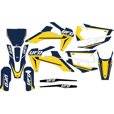 Ufo Sticker Adesivi Stokes Husqvarna Blue One Size Ufo Sticker Adesivi Stokes Husqvarna Blue One Size
