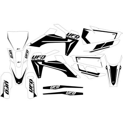 Ufo Adesivi Stokes Husqvarna White One Size Ufo Adesivi Stokes Husqvarna White One Size