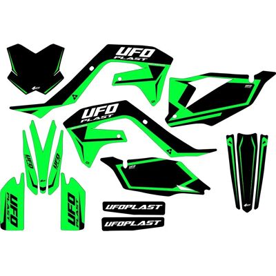 Ufo Adesivi Stokes Kawasaki Fluo Green One Size Ufo Adesivi Stokes Kawasaki Fluo Green One Size