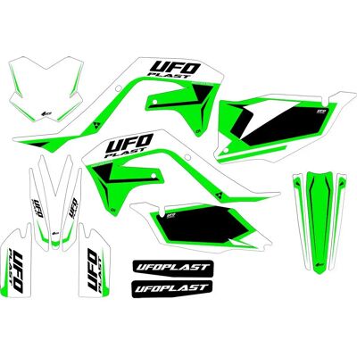 Ufo Adesivi Stokes Kawasaki White One Size Ufo Adesivi Stokes Kawasaki White One Size