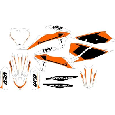 Ufo Adesivi Stokes Ktm White One Size Ufo Adesivi Stokes Ktm White One Size