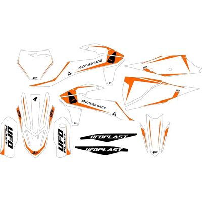 Ufo Adesivi Tecna Ktm White One Size Ufo Adesivi Tecna Ktm White One Size