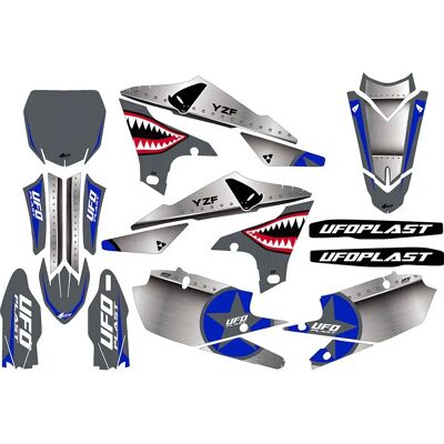 Ufo Adesivi Thunder Yamaha Grey One Size Ufo Adesivi Thunder Yamaha Grey One Size