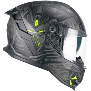 Cgm Casco Integrale 363s Shot Nippo Matt Black / Fluo Yellow 2XL Cgm Casco Integrale 363s Shot Nippo Matt Black / Fluo Yellow 2XL