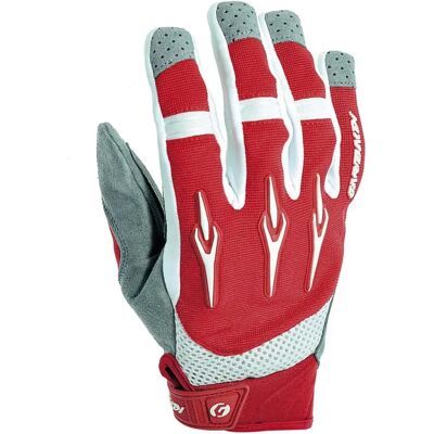 Garibaldi Guanti Fuoristrada Rookie Red-White M Garibaldi Guanti Fuoristrada Rookie Red-White M